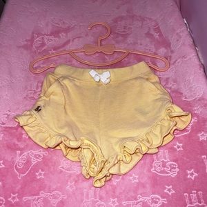 Polo Ruffled Mesh Short